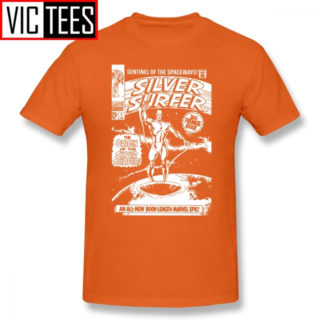 Mens Silver Surfer T Shirts SILVER 