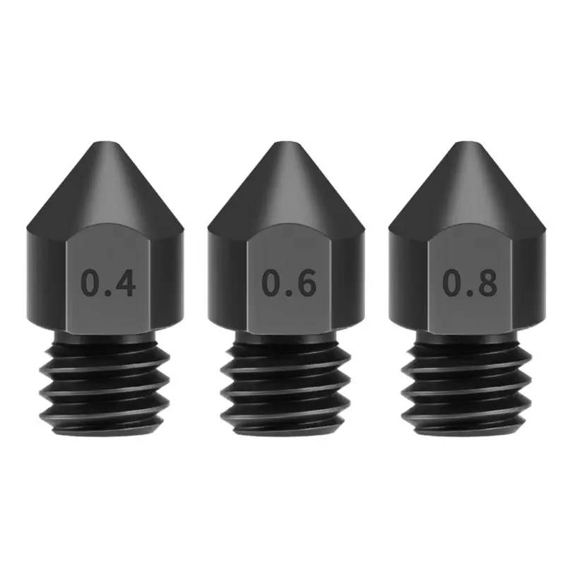 Запчасти для 3D принтера Reprap MK8 сопло из закаленной стали 1 75 мм Ender 3 CR10 CR10S hotend kit