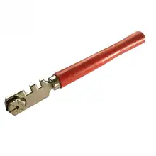 1Pcs Six Wheel Multifunctional Engraving Glass Cutter Craft Hand Tool DIY Tile Diamond Glass Cutter 130mm For Hand Tool