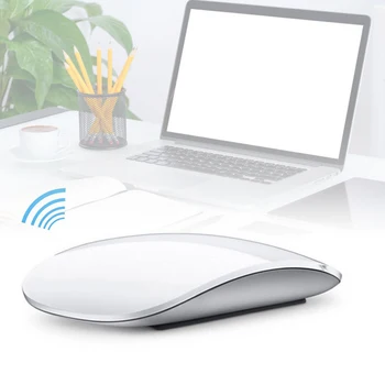 

Wireless Bluetooth TouchSensor Mouse Desktop Computer Universal for MacBook Windows @M23