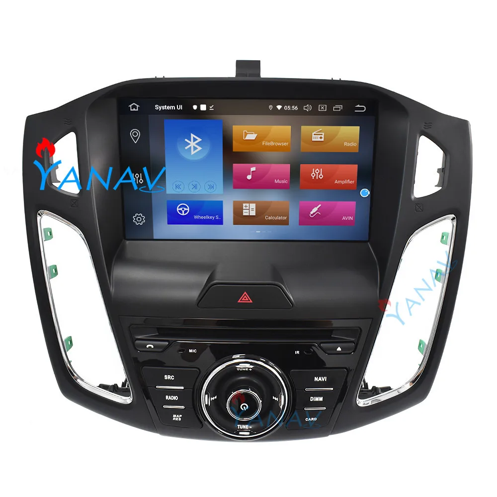 Автомагнитола 2 din android стерео приемник для Ford focus 2015 2016 2017 HD сенсорный экран
