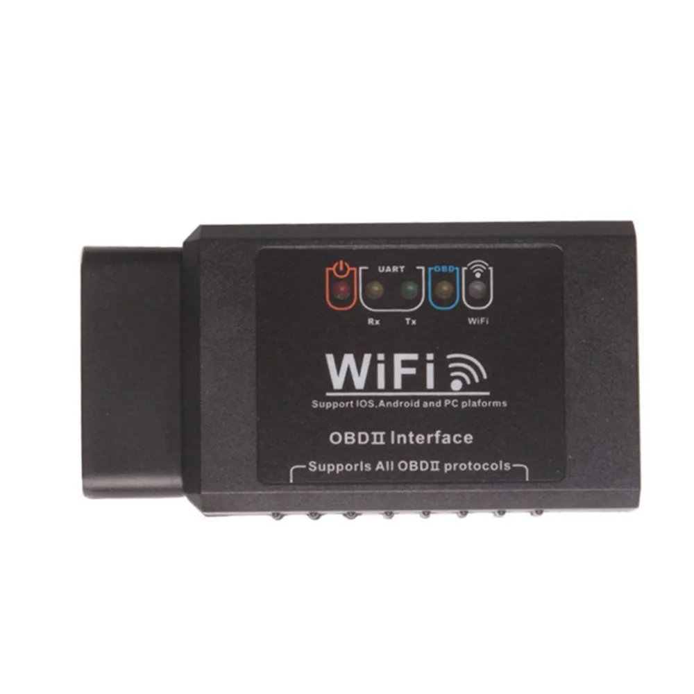 Wi-Fi OBDII сканер считыватель кодов автомобиля OBD2 диагностический инструмент Поддержка всех автомобилей OBD II для iOS и Android ПК