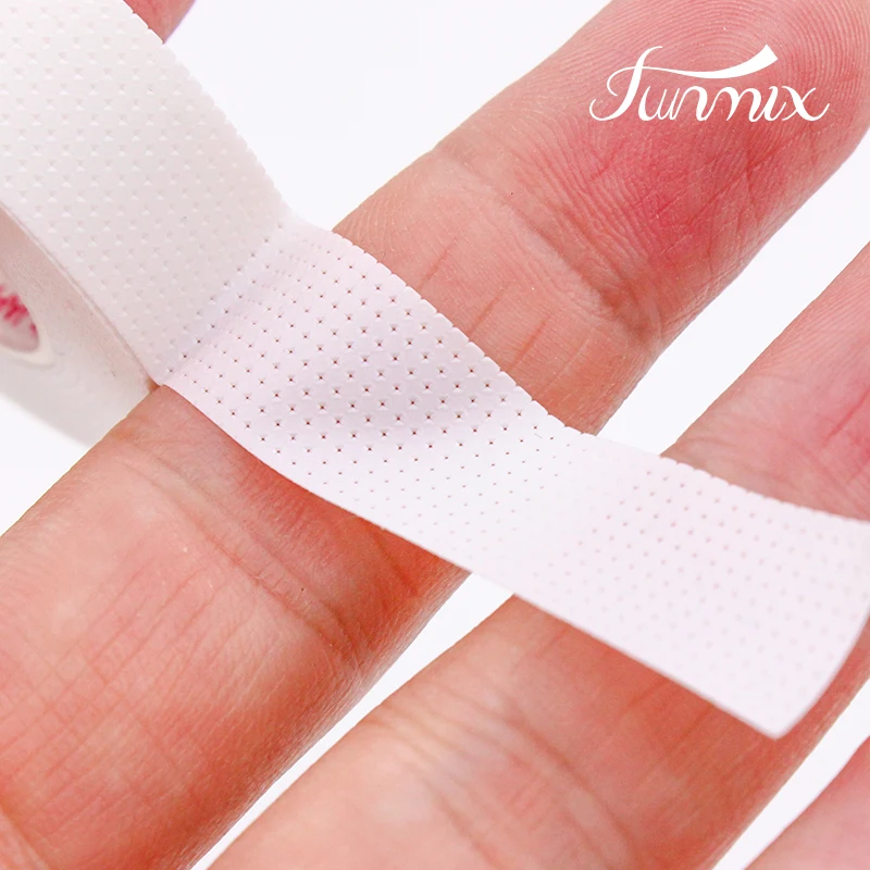 Eyelash Extension Lint Free Eye Pads Under Patches Paper Isolation Breathable Micropore Tape 3pcs
