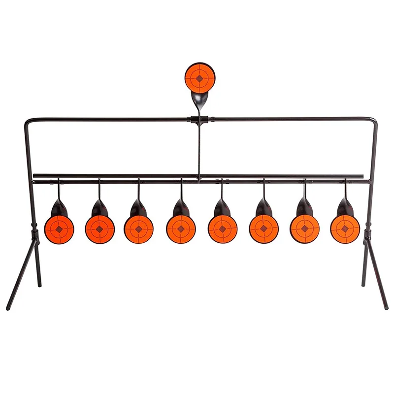 

Paintball 4/5/7/9 Targets Shooting Metal Target Set Adjustable Self Resetting for Airsoft Gun Rifle Training Hunting Shooting