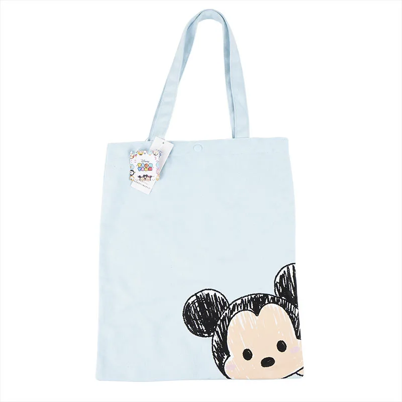 1 шт. натуральная сумка disney Minne Frozen Olaf стежка мультфильм холст сумка для отдыха женский Микки Маус сумки школьная дорожная сумка