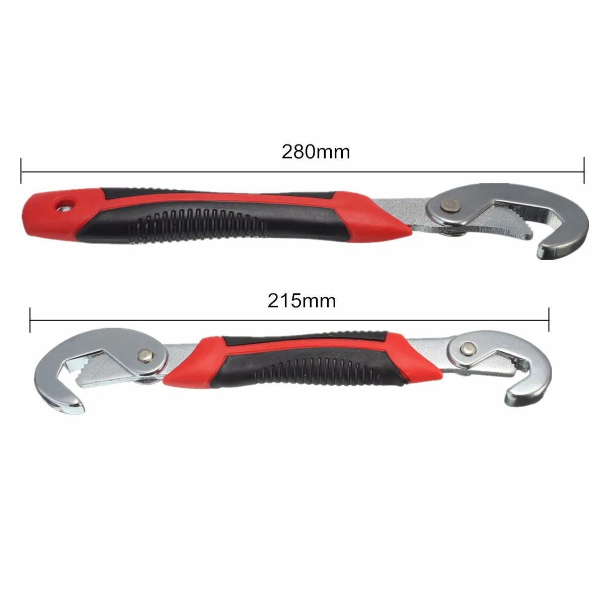 Mustool<ALIMT >&reg;</ALIMT> 2Pcs Universal Quick Adjustable 9-32mm Multi-function Wrench Spanner