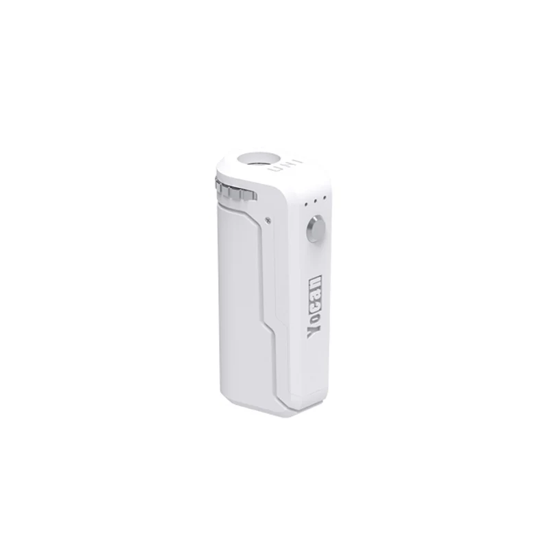 Yocan UNI Box Mod встроенный аккумулятор 650 мАч с регулируемой высотой 510 с резьбой электронная сигарета Vape испаритель - Цвет: White