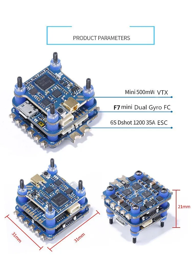 IFlight SucceX мини F7 TwinG V3 F722 игровые джойстики и 35A на возраст от 2 до 6 лет с DSHOT1200 ESC& pit/25/100/200/500 VTX для трутеня дистанционного управления FPV модели