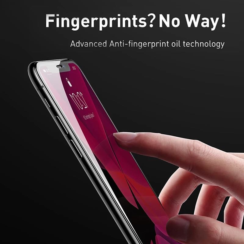  Baseus 2Pcs 03mm Screen Protector Für iPhone 11 Pro Max Xs Max Xr X 11Pro Volle Abdeckung Schutzhül