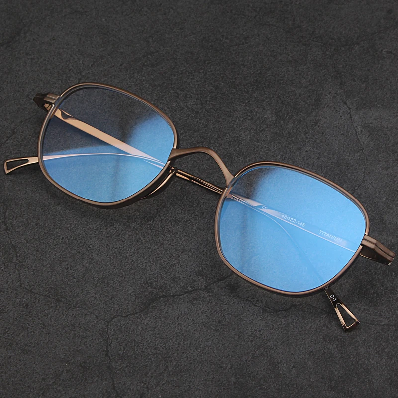 

Vintage Men Titanium Glasses Frame Square Women Luxury Brand Myopia Prescription Optical Eyeglasses Frame Spectacles Eyewear