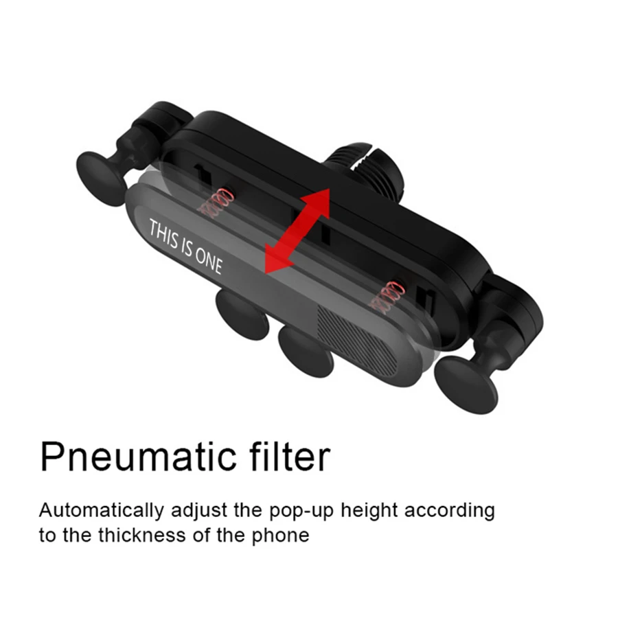 Gravity Car Phone Holder Phone Holder In Car for iPhone Samsung Huawei Universal Air Vent Mount Holders No Magnetic Mobile Stand
