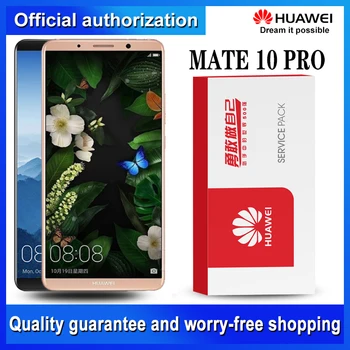 

Original 6.0'' Display with Frame Replacement for Huawei Mate 10 Pro LCD Touch Screen Digitizer Assembly BLA-L09 BLA-L29