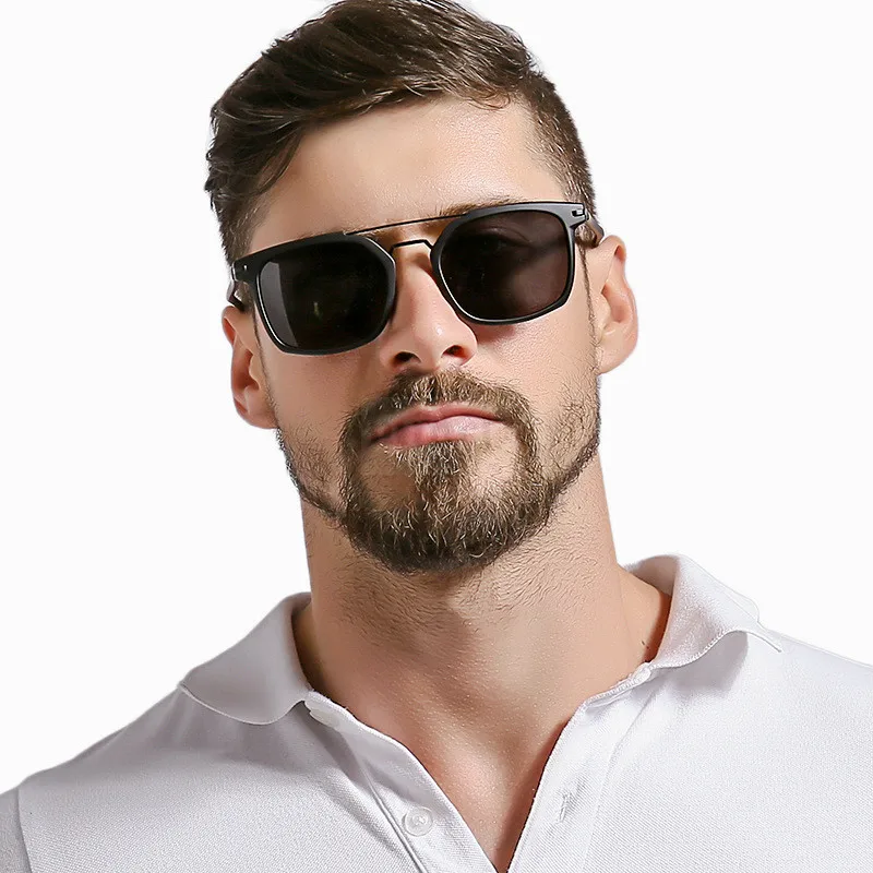 Индивидуальный заказ близорукость минус рецепт поляризованные линзы солнцезащитные очки мужские дизайнерские винтажные вождения солнцезащитные очки мужские защитные очки FML