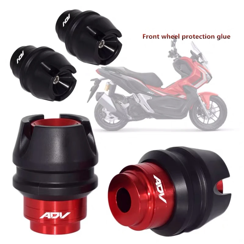 

Motorcycle Rear/Front Axle Fork Crash Sliders Wheel Protector Falling Protection for HONDA ADV150 ADV 150 2019