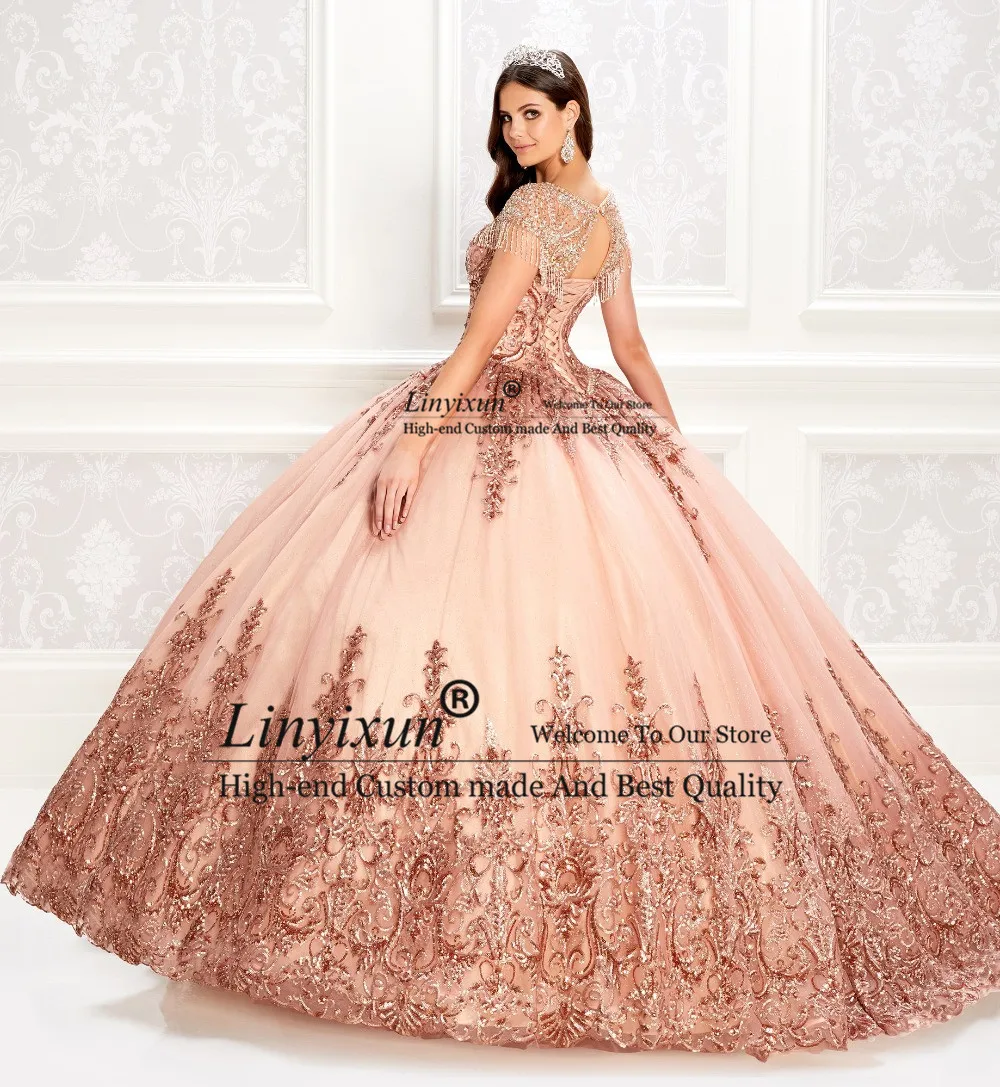 Burgundy Quinceanera Dresses With Wrap Lace Floral Applique Beads Ball Gown Vestidos de 15 a&ntilde;os Sweet 16 Dresses