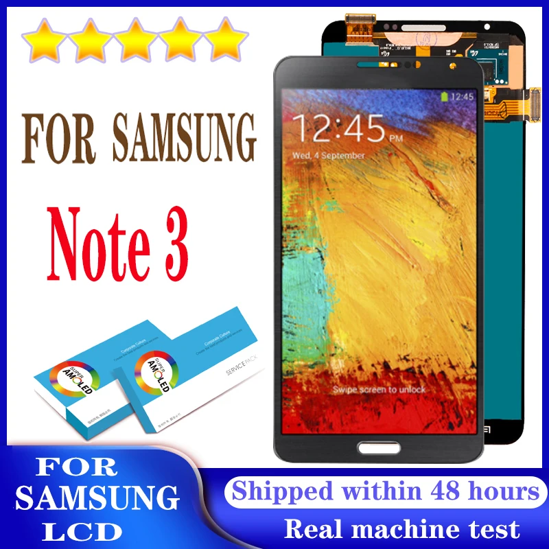 100% Original 5.7&quot Super Amoled Display for SAMSUNG Galaxy Note 3 N9005 Full LCD Touch Screen Repair Parts | Мобильные телефоны