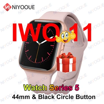 

IWO 11 GPS Bluetooth Smart Watch 1:1 SmartWatch 44mm Case for Apple iOS Android Heart Rate Blood Pressure IWO 10 update