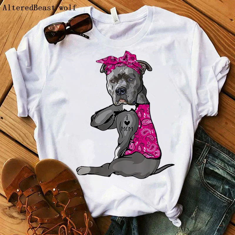 Рисунок 4 - Женская футболка с принтом «I Love Mom»