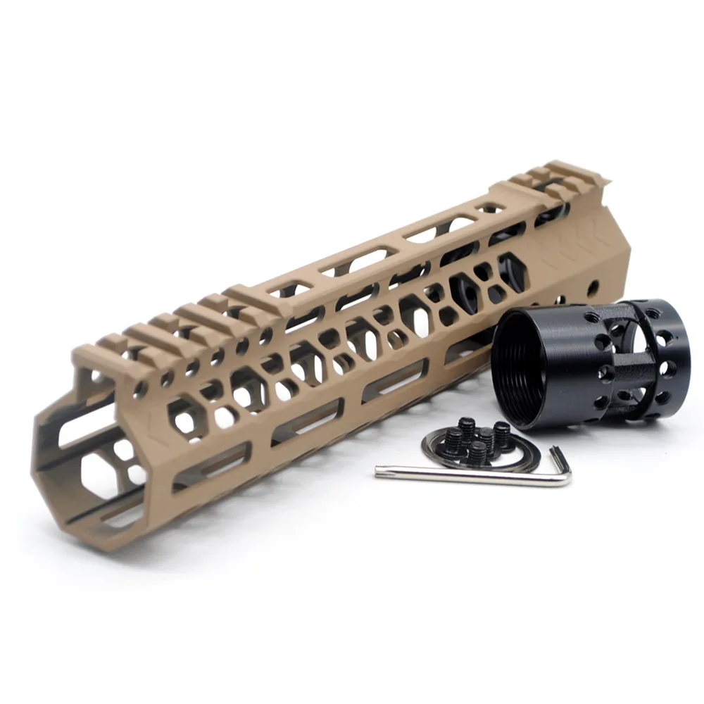 Aplus сверхлегкий дизайн 9 дюймов M-lok Handguard Rail плавающий Picatinny Mount system Fit. 223/5. 56/AR-15_Black/красный/коричневый