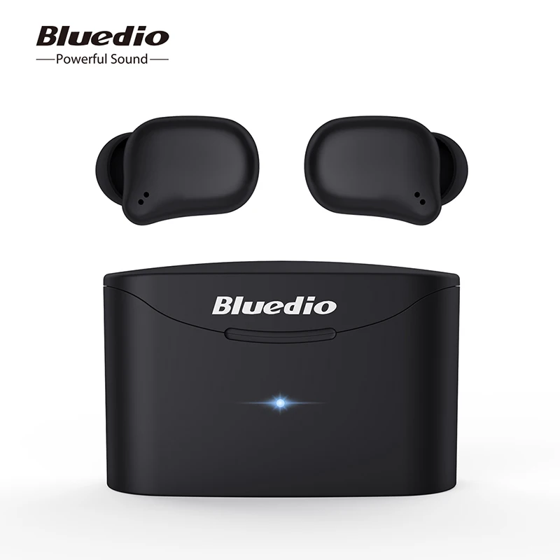 Bluedio T-elf мини TWS наушники Bluetooth 5,0 Спортивная гарнитура Беспроводные наушники с зарядным устройством для телефонов