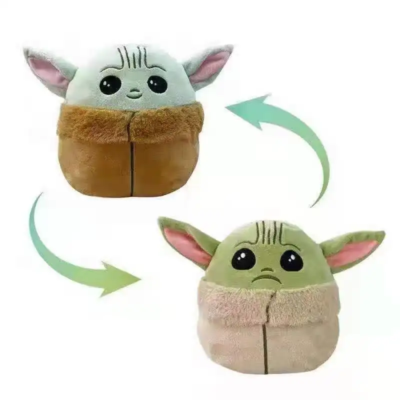 Мандалорианс младенец йода Двусторонняя флип Лило и Стич Кукла Kawaii DIY фигурки