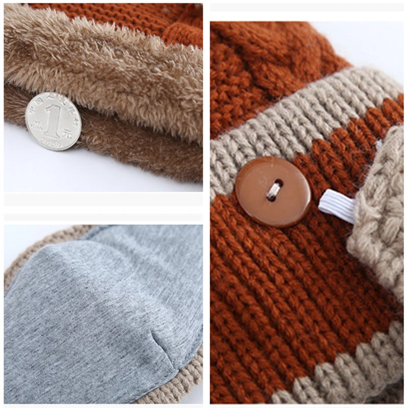 Beanies шапка женская зимняя Милая теплый шерстяной вязаный головные уборы наборы 3 с маской нагрудник Женская Осенняя велосипедная военная защита Лыжная Шапочка