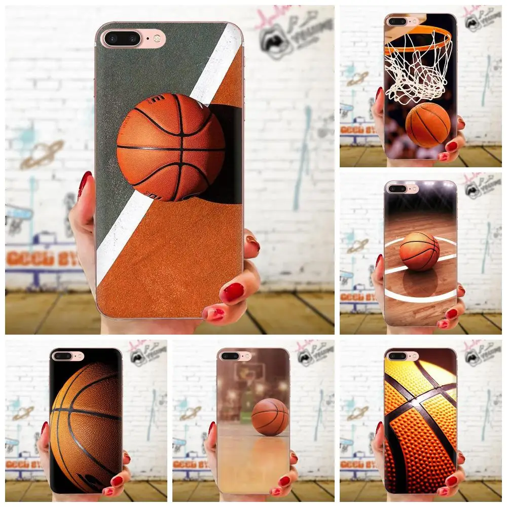 Phone Case Silicone For Sony Xperia Z Z1 Z2 Z3 Z4 Z5 compact Mini M2 M4 M5 T3 E3 E5 XA XA1 XZ Premium Basketball | Мобильные