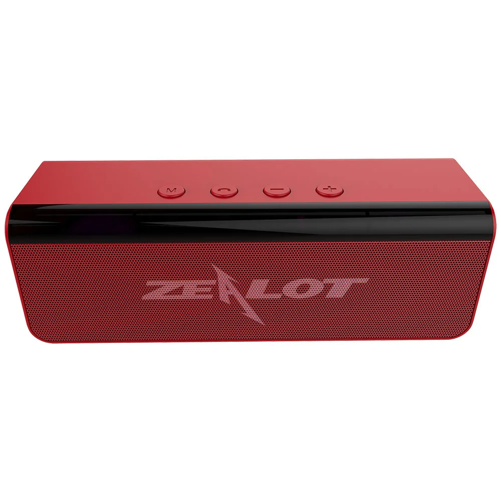 Zealot S31 HiFi Bluetooth динамик 3D стерео звуковая коробка Беспроводная колонка с поддержкой usb накопитель, TF карта