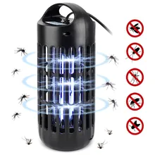 Противомоскитная лампа летняя УФ-светодиодный лампы против насекомых Электрический убийца насекомых 9 Вт нет токсичных спальных вредителей ловушка для насекомых