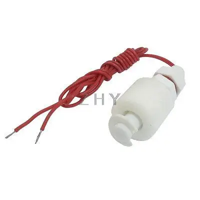 

Tank Pool Liquid Water Level Sensor Red Wire Vertical Floating Switch