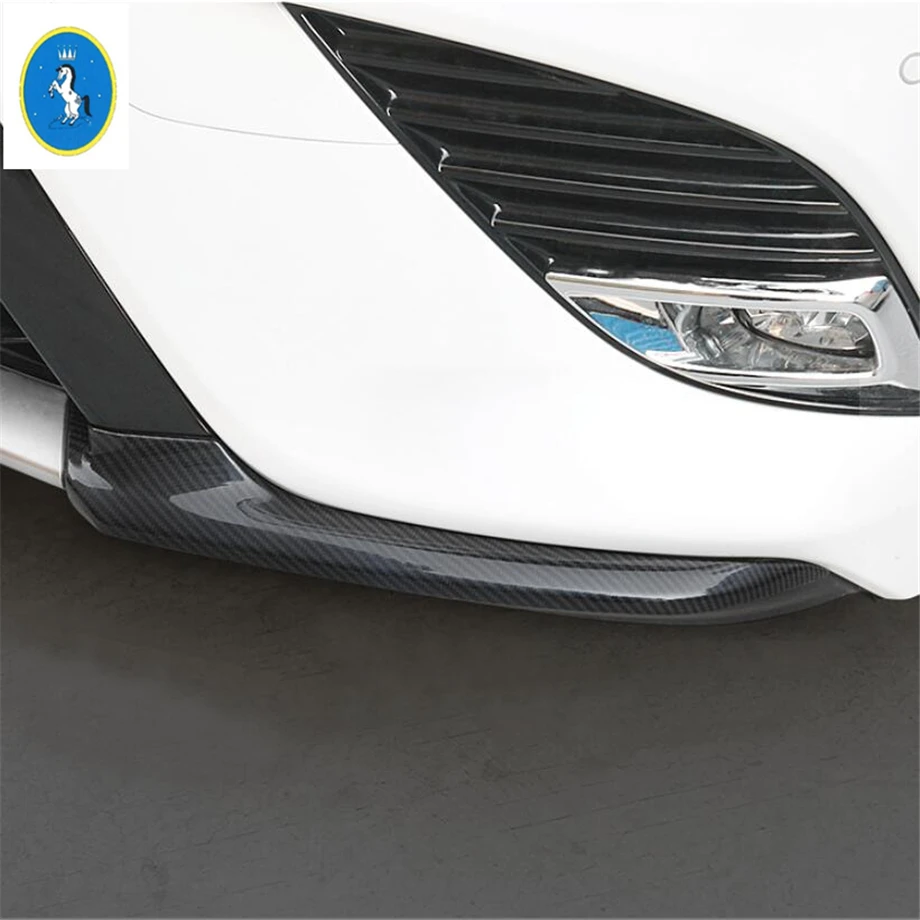 Yimaautotrim защита переднего бампера под углом Накладка 2 шт. подходит для Toyota Camry- авто аксессуары