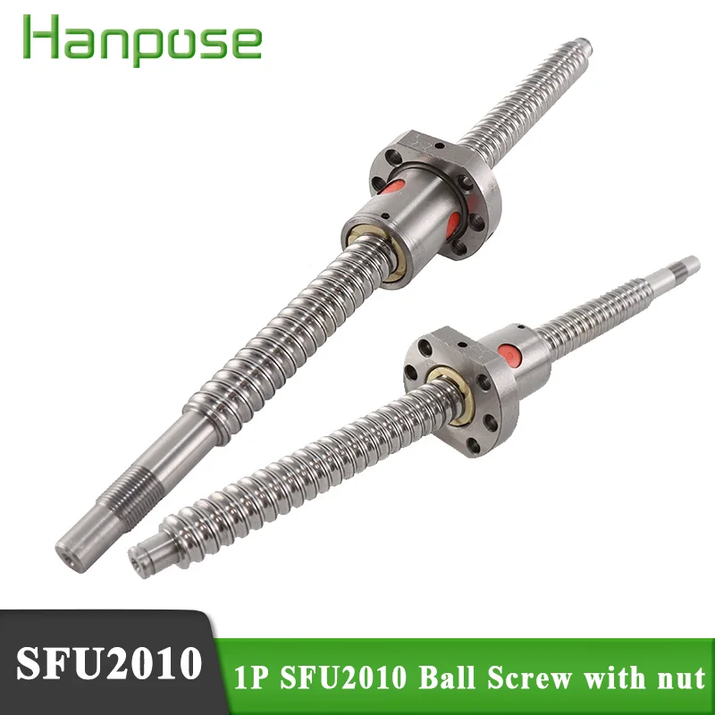 Бесплатная доставка SFU2010 концевой шариковый винт SFU2505 + RM2010 шариковая гайка для BK