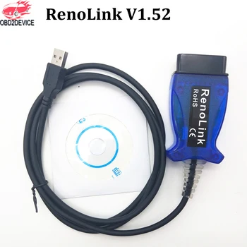 

2020 new Renolink OBD2 ForRenault ECU Programmer Renolink 1.52 Key/Airbag/ECM/UCH/Programmer free ship