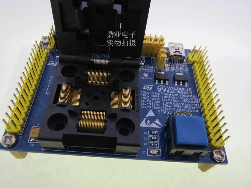 

Original ST IC Test Seat STM32F103 STM32L151 STM32L051 Burning Programme LQFP64 Socket Adapter