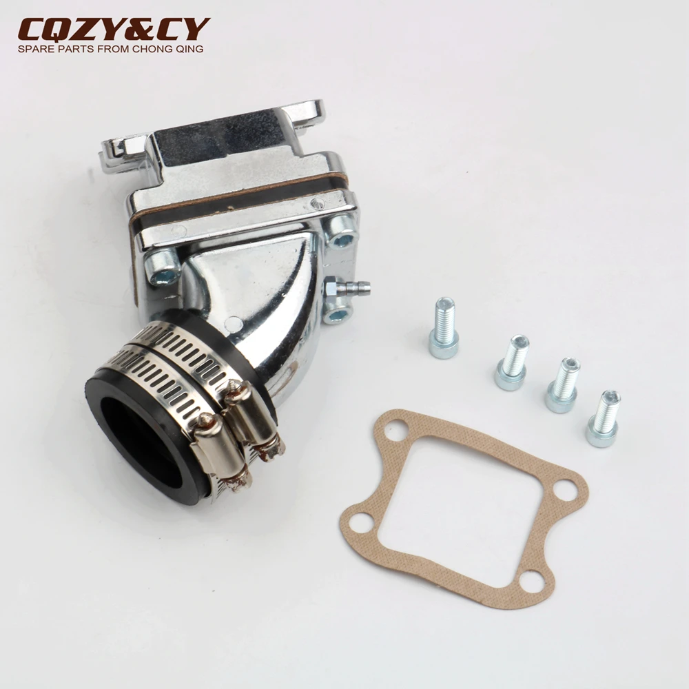 High performance intake manifold for Honda Dio 50 SP SR Super Fit ZX 50cc 2 stroke Scooter