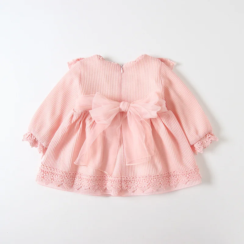 Детские платья; теплое плотное кружевное платье принцессы с фатиновой юбкой для девочек; платье для дня рождения и свадьбы; пышная детская зимняя одежда с вышивкой; От 0 до 4 лет