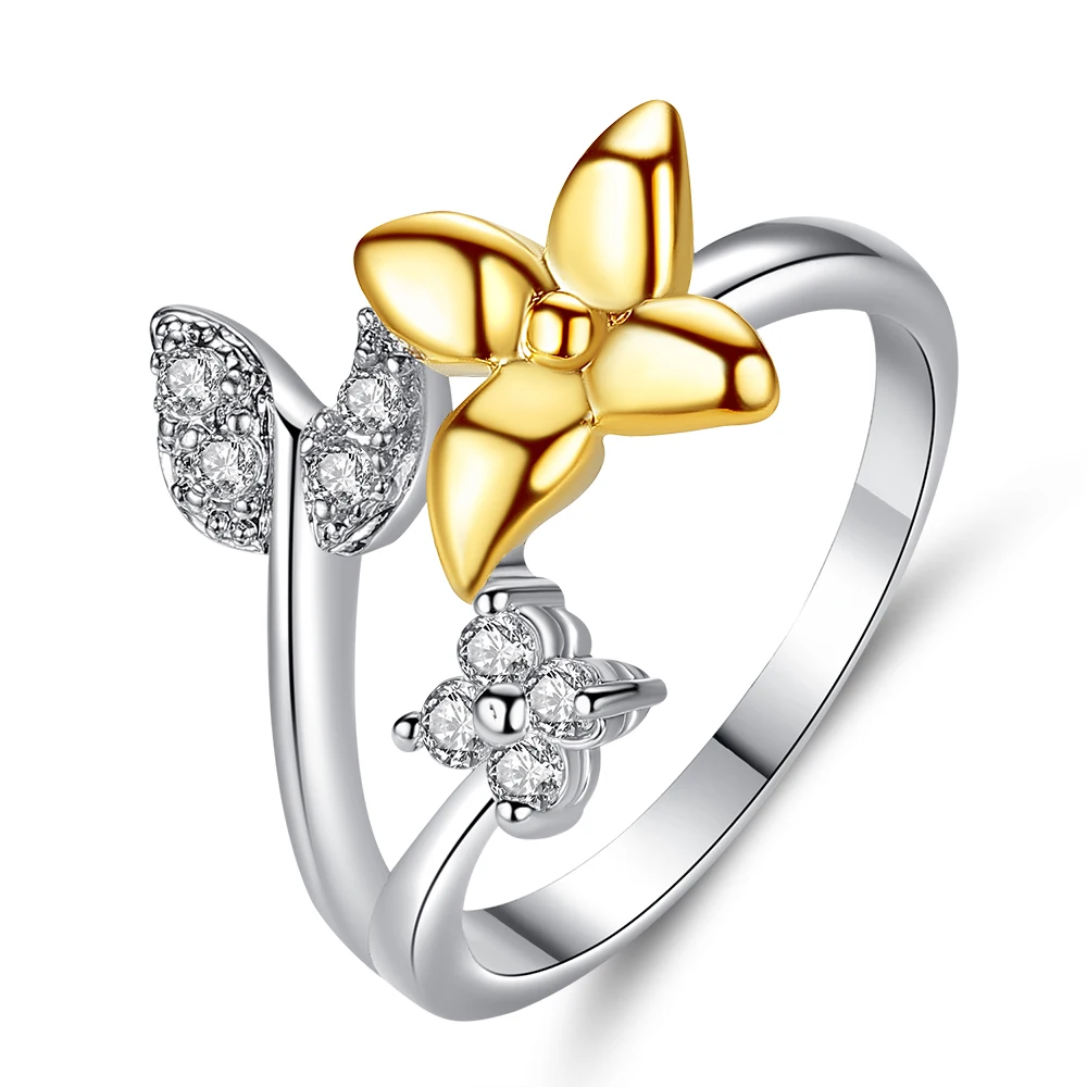 Ажурное женское кольцо с двойным сердцем, классическое модное очарование, индивидуальность, кубический цирконий, ювелирные изделия, праздничные популярные украшения, подарок, блестящий поп