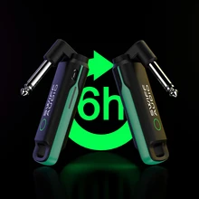 SWIFF WS 70 UHF Electric Guitar Transmitter Receiver 50m 6.35mm Interface Digital Wireless Guitar System Musical Instrument Part