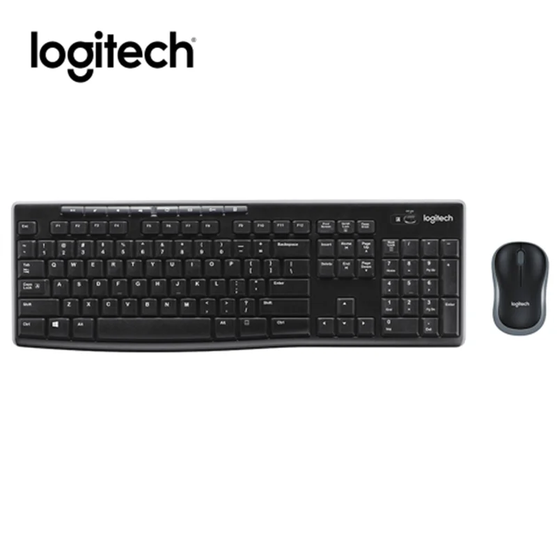 Беспроводная мышь с клавиатурой logitech MK270/M185 Combo 2,4 GHz USB приемник отключение-бесплатное подключение для ПК ноутбука домашнего использования