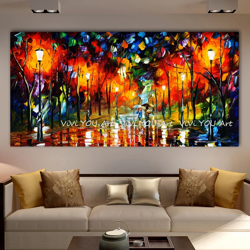 Rain-Tree-Road-Landscape-Oil-Painting-On-Canvas-Abstract-Modern-Home-Decoration-Wall-Art-Pictures-For (3)