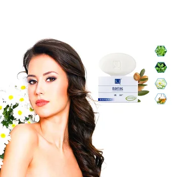 

100g Man Ting cleaning facial soap for killing mites and relieving itching Removal of makeup exfoliated eczema facial cleanser