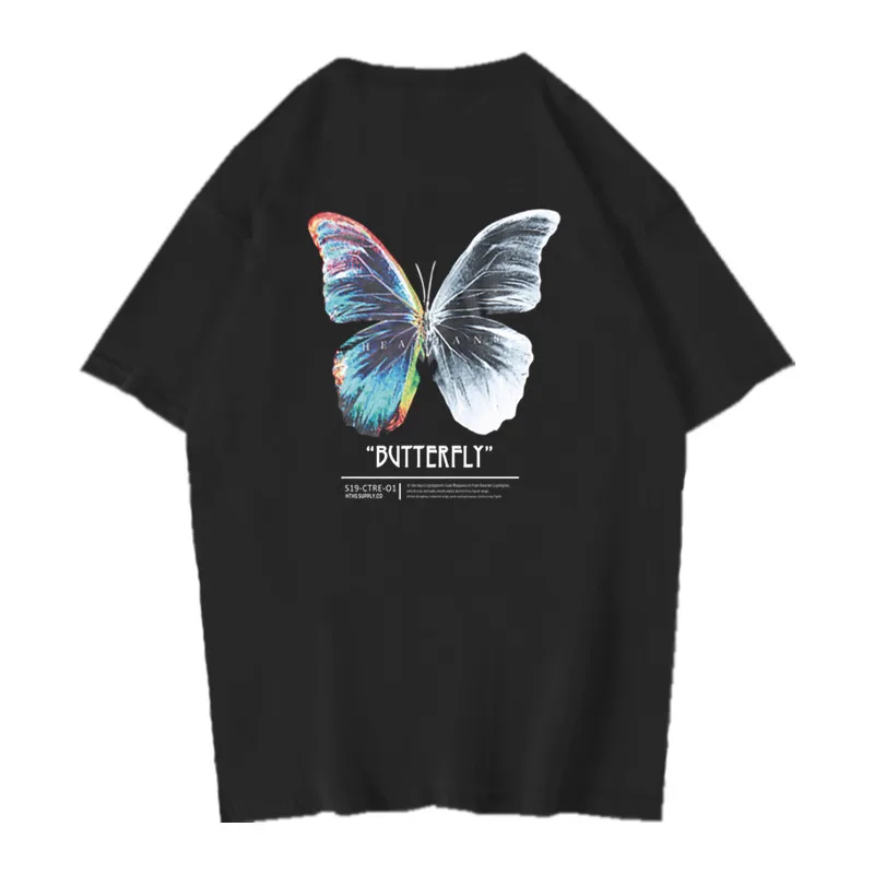 Летняя одежда в стиле хип-хоп со Размеры футболка для мужчин 2021 уличная Harajuku Цвет