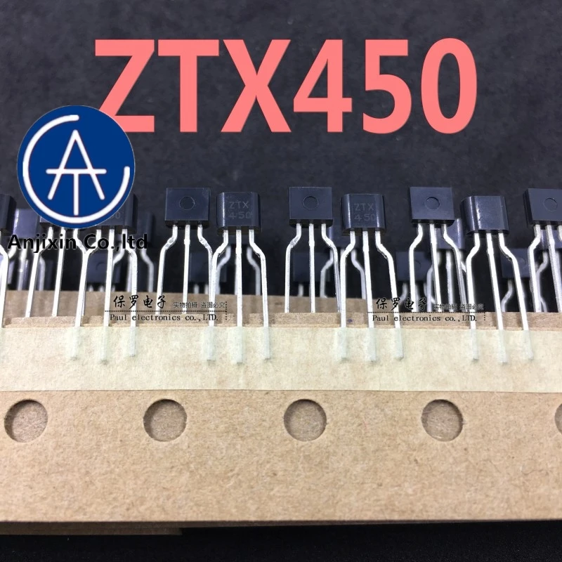 

10 шт., 100% оригинальный новый транзистор ZTX450STZ ZTX450 TO-92