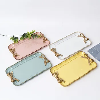 

Bowls plates dishes simple and creative resin dim sum cake dishes bow crafts, plates, gifts and ornaments tableware snack plate