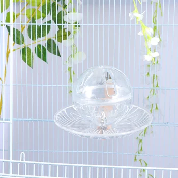 

1pc Feeder Convenient Durable Safe Creative Practical Food Ball Bird Supplies Feeding Holder Container Parrot Feeder