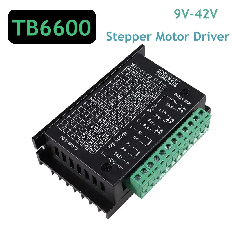 TB6600 Stepper Motor Driver Controller DC 9V~42V 4A Microstep Driver CNC 