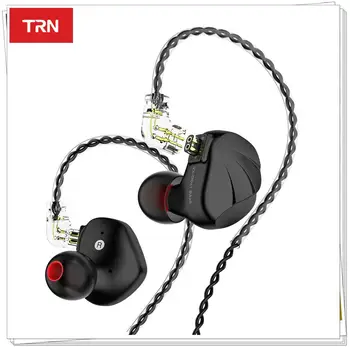 

TRN VX 6BA 1DD Hybrid In Ear Earphone IEM HIFI DJ Monitor Metal Audiophile Running Sport Earphone Earbuds TRN V90 BA5 X6 ZSX