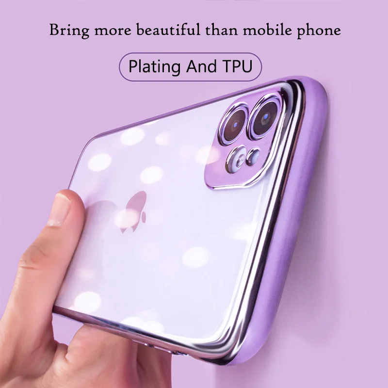 

Soft Tpu Case For iPhone 11 Pro Max Case Full protector Case For iPhone XS MAX Cover camera Case For iPhone X XR 7 8 PLUS