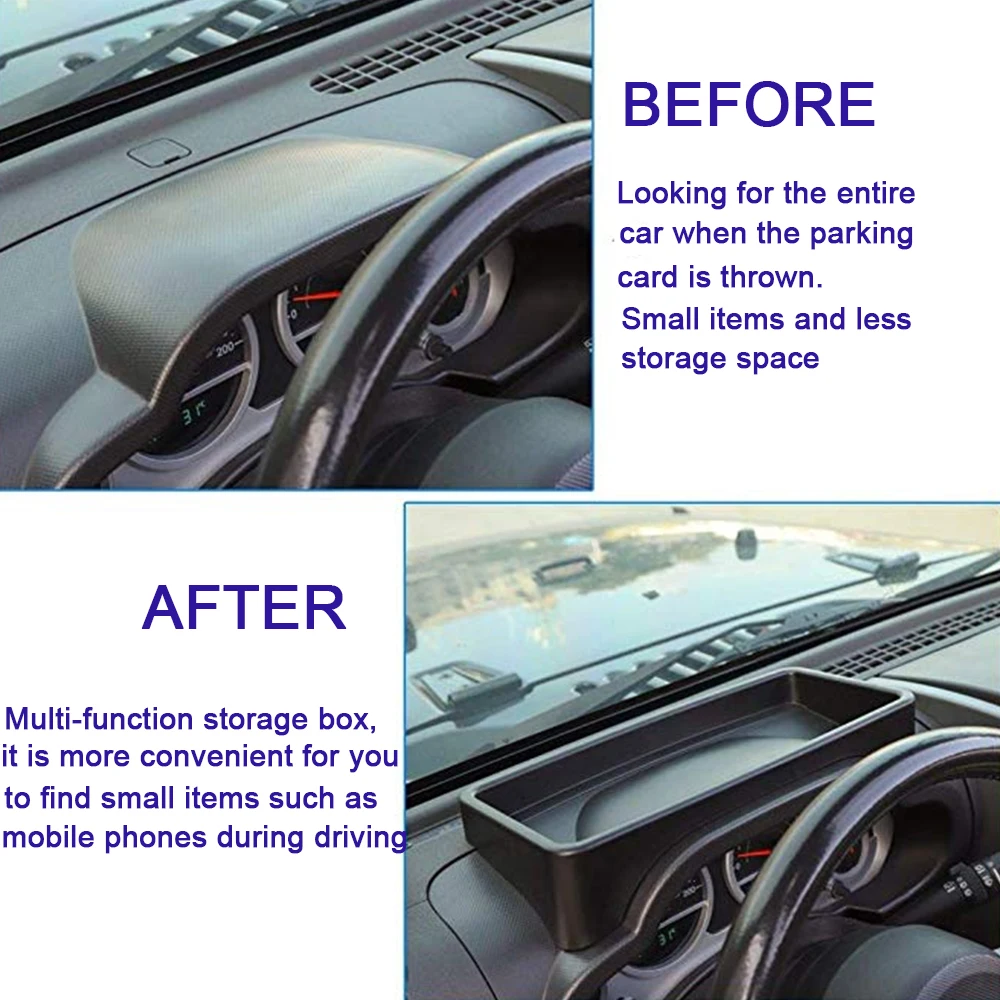 Ящик для хранения приборной панели, органайзер, контейнер для 2007-2010 Jeep Wrangler JK JKU, автомобильные аксессуары для интерьера, АБС-пластик, черный, автомобильный стиль