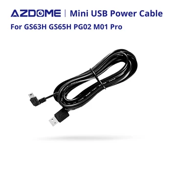 

Mini USB Power Cable (3.5m / 11.4 ft ) For GS63H M06 M11 PG02 dash camera